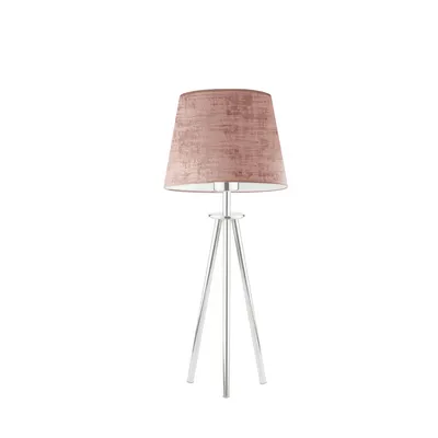 Lampa stołowa na trójnogu BERGEN VELUR