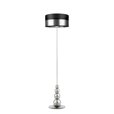 Dekoracyjna lampa stojąca do salonu w stylu glamour ROMA GLAM