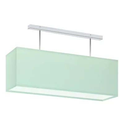 Lampa wisząca z prostokątnym abażurem KORFU