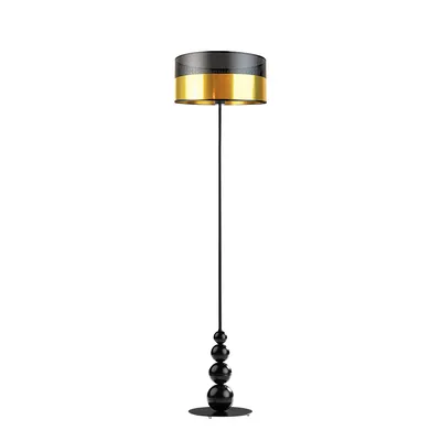 Dekoracyjna lampa stojąca do salonu w stylu glamour ROMA GLAM