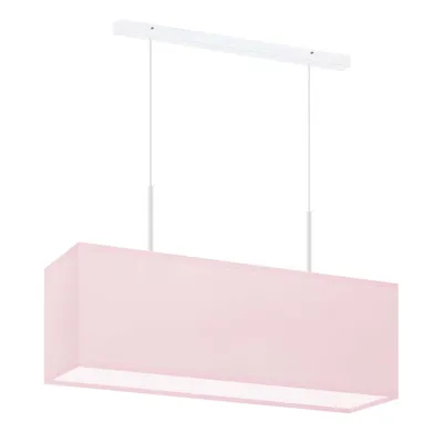 Lampa wisząca różowa do pokoju dziecięcego MILOS z regulacją długości przewodu
