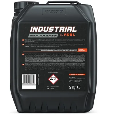 ADBL INDUSTRIAL TFR Traffic Film Remover do usuwania brudu drogowego 5L