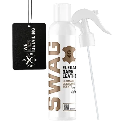 SWAG ELEGANT DARK LEATHER 150ml zapach samochodowy z zawieszka