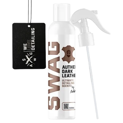 SWAG AUTHENTIC DARK LEATHER 150ml zapach samochodowy z zawieszka