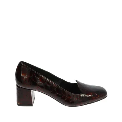 Bordowe eleganckie czółenka Laura Messi 2484/963
