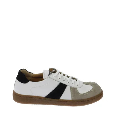 Białe skórzane trampki Laura Messi 2880/510-129-500