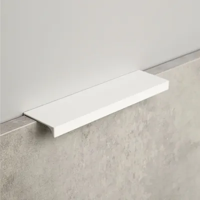 Uchwyt krawędziowy FE6 128/148 mm biały półmat