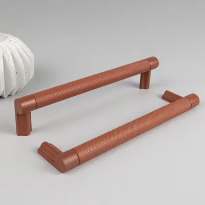 Uchwyt meblowy AMATIO 160 mm ceglane radełko