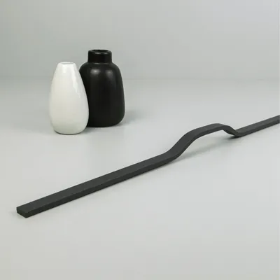 Uchwyt długi PŁASKI asymetryczny 1135 mm grafit struktura