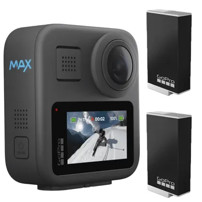 Kamera GoPro MAX + GoPro Akumulator Bateria do GoPro MAX Autoryzowany Sprzedawca