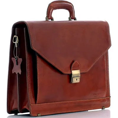 Torba skórzana brąz MARTINO