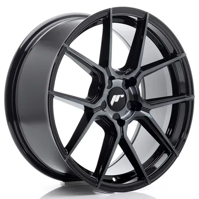 Felgi JAPAN RACING jr30 18x8 et20-40 5h blank black machined w/tinted face
