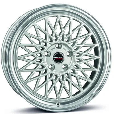 Felgi BORBET b 5x112 8x18 et30 silver rim polished