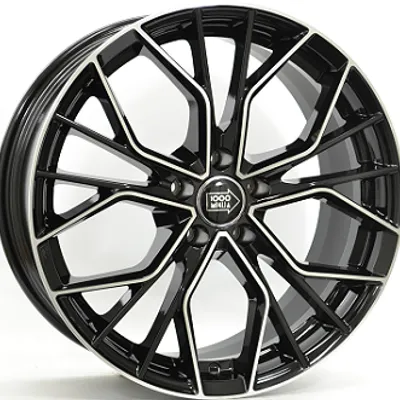 Felgi MILLE MIGLIA 1020 5x114.3 8.5x19 et40 gloss black polished