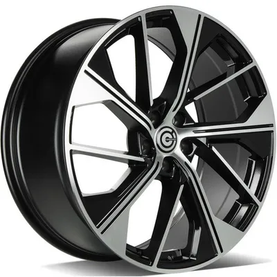 Felgi CARBONADO legend 5x112 8.5x21 et30 black front polished