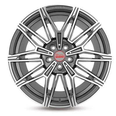 Felgi MAM b3 5x120 8.5x19 et35 palladium front polish