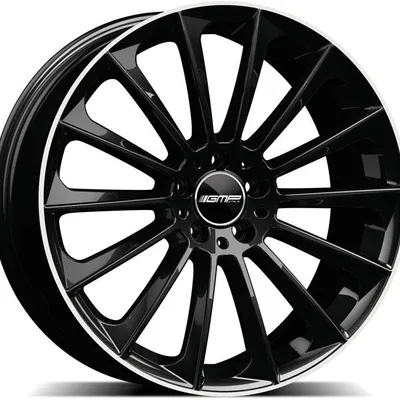 Felgi GMP ITALIA stellar 5x112 9.5x19 et50 black diamond lip