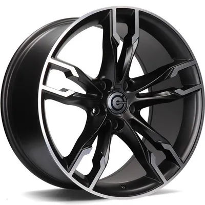 Felgi CARBONADO inferno 5x112 8.5x18 et30 matt black front polished