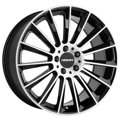 Felgi CARMANI 17 fritz 5x112 10.5x21 et25 black polish