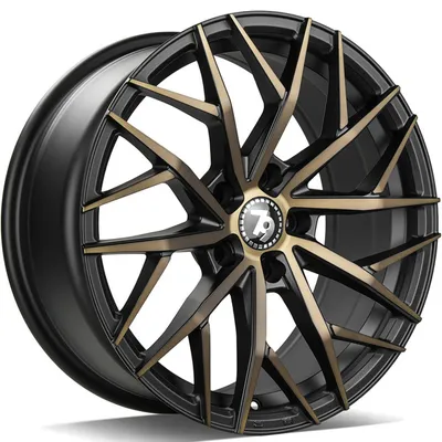 Felgi SEVENTY9 sv-c 5x114.3 8.5x19 et40 black glossy gold front