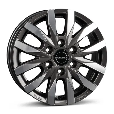 Felgi BORBET cw6 6x130 6.5x16 et54 mistral anthracite glossy polished