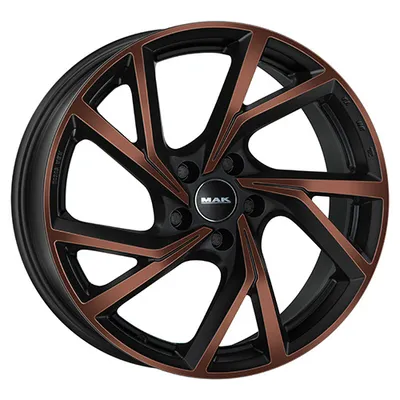 Felgi MAK kassel 5x114.3 8x19 et40 black & bronze