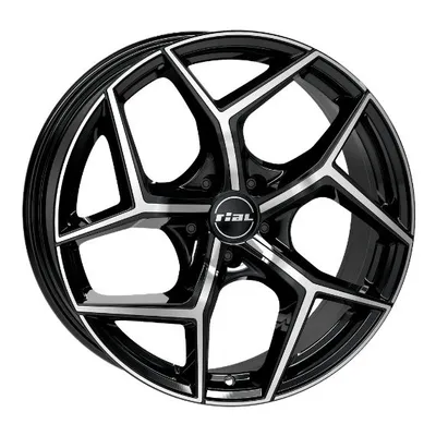 Felgi RIAL salento 5x114.3 8x19 et40 diamond black front polished