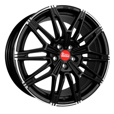 Felgi MAM b3n 5x120 8.5x19 et35 matt black lip polish