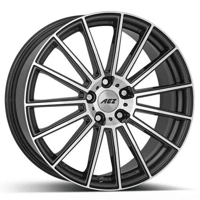 Felgi AEZ steam 5x120 8x18 et52 gunmetal polished