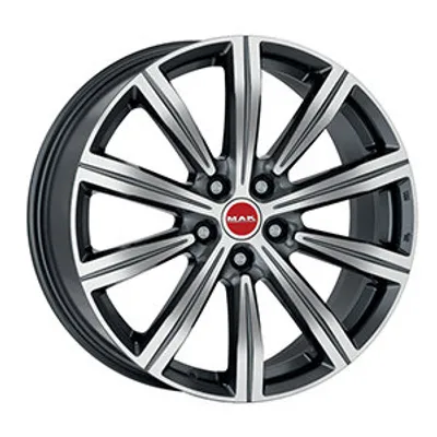 Felgi MAK birmingham 5x120 8.5x20 et43 gun met-mirror face
