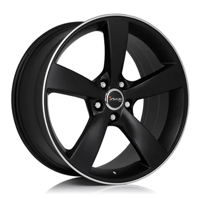 Felgi avus af10 5x112 10x21 et31 matt black polished