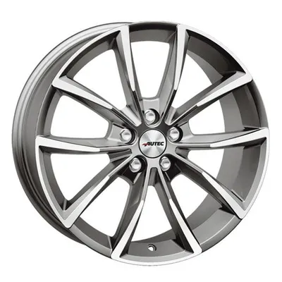 Felgi AUTEC astana 5x114.3 7x17 et50 titanium silver polished