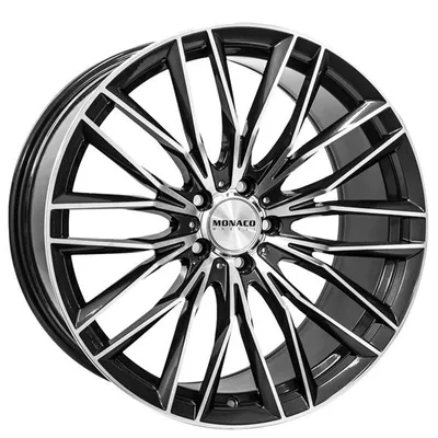 Felgi monaco gp2 5x120 8.5x19 et35 anthracite polish