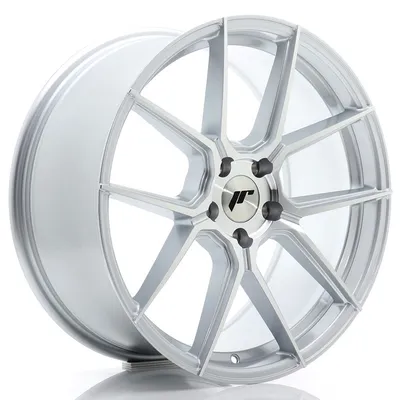 Felgi JAPAN RACING jr30 19x8.5 et35 5x120 silver machined face