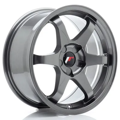 Felgi JAPAN RACING jr3 17x8 et20-35 5h blank gun metal