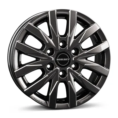 Felgi BORBET cw6 6x130 6.5x16 et62 mistral anthracite glossy