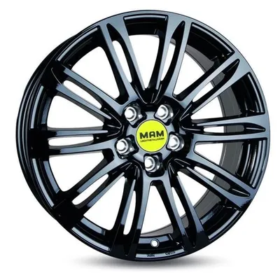 Felgi MAM a4 5x114.3 7.5x17 et38 black painted
