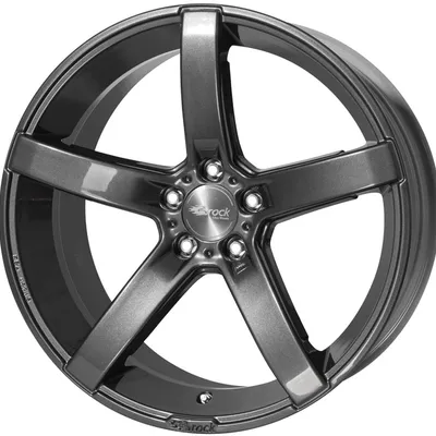 Felgi BROCK b35 5x105 7.5x17 et36 titan metallic
