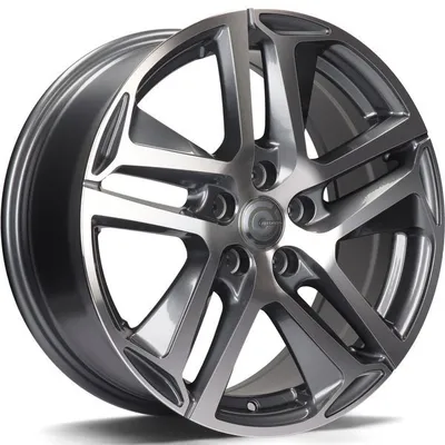 Felgi CARBONADO nice 5x108 7.5x17 et45 anthracite front polished