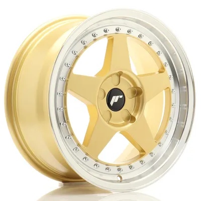 Felgi JAPAN RACING jr6 17x8 et20-35 5h blank gold w/machined lip