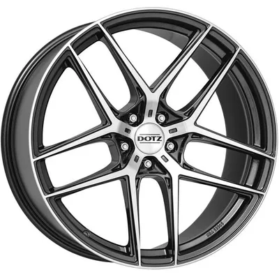 Felgi DOTZ lagunaseca dark 5x112 8x19 et45 gunmetal polished