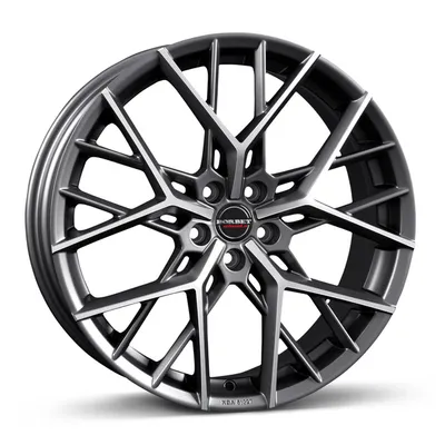 Felgi BORBET by 5x114.3 8.5x21 et45 titan polished matt