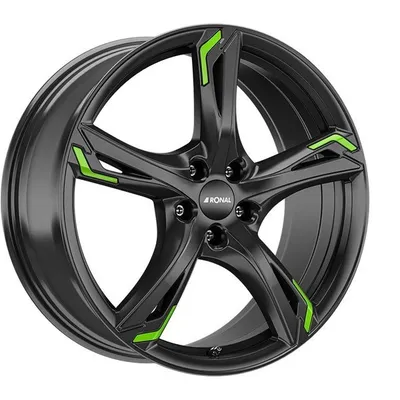 Felgi RONAL r62 green 5x112 8x19 et50 jetblack