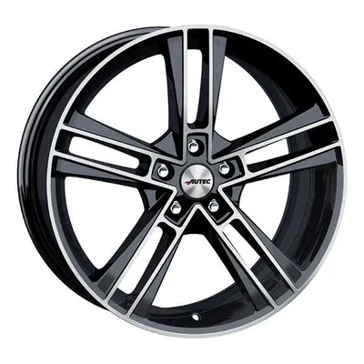 Felgi AUTEC rias 5x112 8.5x19 et40 black metallic polished