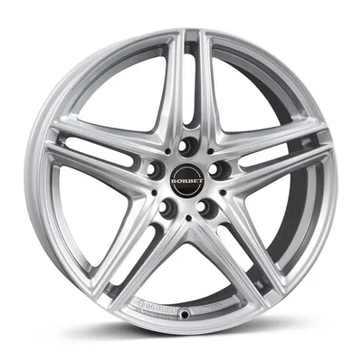 Felgi BORBET xr 5x112 7.5x16 et45 brilliant silver