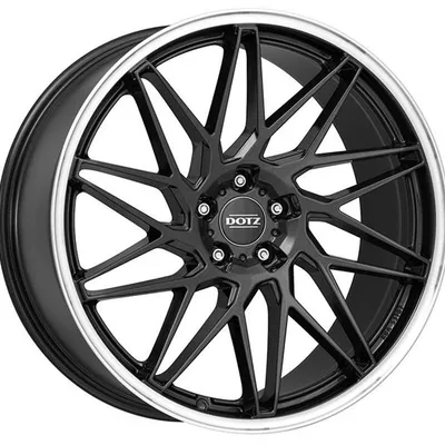 Felgi DOTZ tanaka dark 5x112 9.5x19 et35 gunmetal polished lip