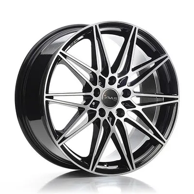 Felgi avus ac-mb5 5x112 8x19 et47 black polished