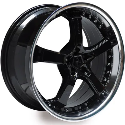 Felgi KESKIN kt10 5x114.3 8.5x18 et40 black lip polish