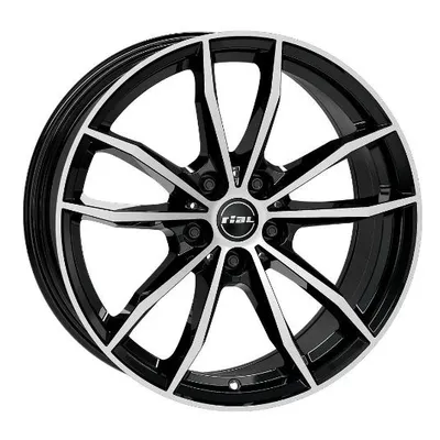 Felgi RIAL x12x 5x112 9x20 et35 diamond black front polished