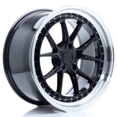 Felgi JAPAN RACING jr39 19x9.5 et15-35 5h blank glossy black w/machined lip